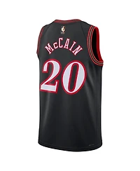 Nike Men's and Women's Tyrese Maxey Black Philadelphia 76ers Swingman Jersey