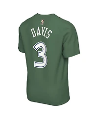 Nike Men's and Women's Anthony Davis Green Dallas Mavericks Name Number T-Shirt