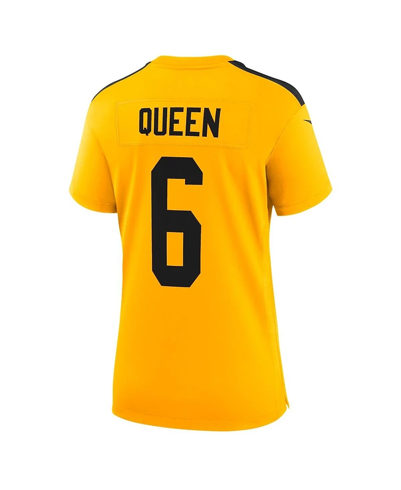 Nike Women's Patrick Queen Gold Pittsburgh Steelers Alternate 1933 Throwback Game Jersey