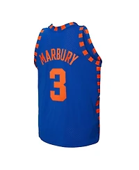 Mitchell & Ness Men's Stephon Marbury Blue New York Knicks 2005/06 Hardwood Classics Swingman Jersey