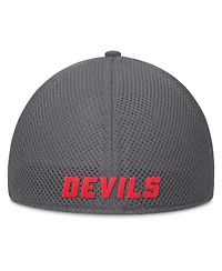 Fanatics Men's Gray New Jersey Devils Clincher Team Stripes Flex Hat