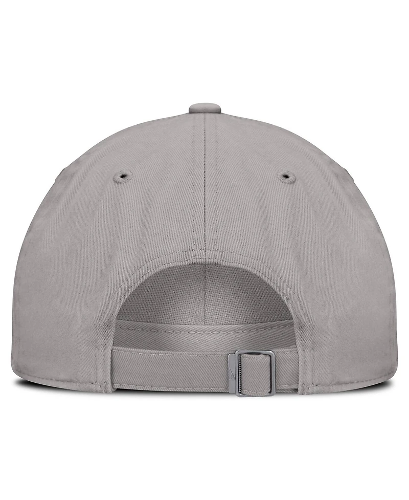 Nike Men's Gray New York Yankees Cooperstown Collection Club Adjustable Hat