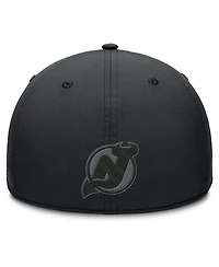 Fanatics Men's Black New Jersey Devils Authentic Pro Road Team Code Flex Hat