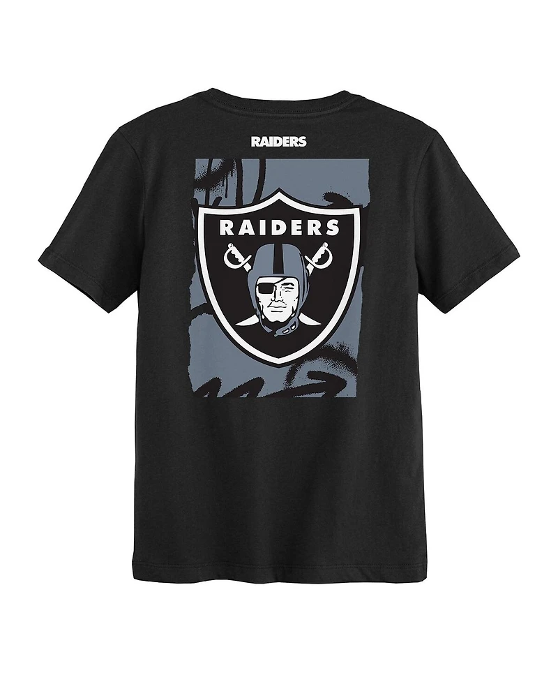 Outerstuff Preschool Black Las Vegas Raiders Posterize T-Shirt