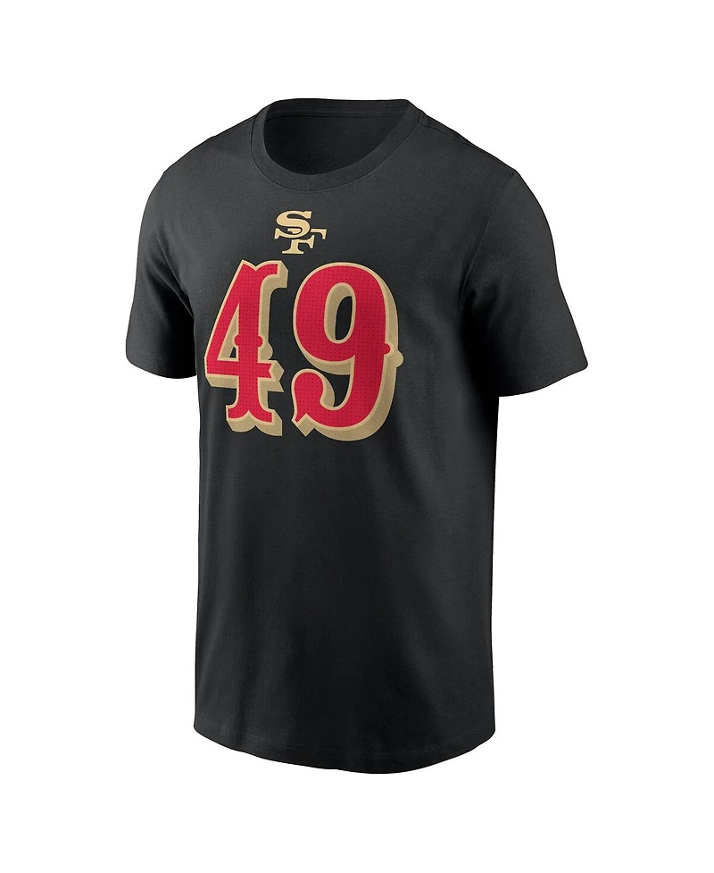 Nike Men's The Faithful Black San Francisco 49ers 2025 Rivalries Collection Name Number T-Shirt