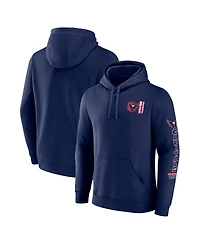 Fanatics Men's Navy Washington Capitals Revolution Pullover Hoodie