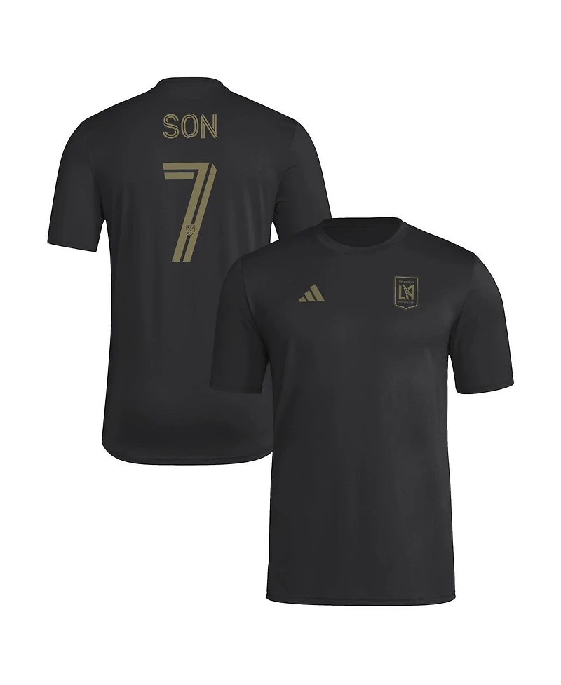 Adidas Men's Son Heung-Min Black Lafc Pre-Game T-Shirt