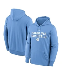 Jordan Men's Carolina Blue North Tar Heels Team Stacked Performance Pullover Hoodie