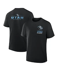 Fanatics Men's Black Utah Mammoth Crash The Net Legacy T-Shirt