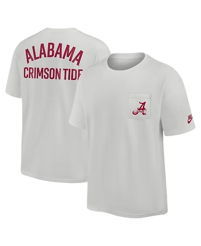Nike Men's Gray Alabama Crimson Tide Legacy 2-Hit Max90 Pocket T-Shirt