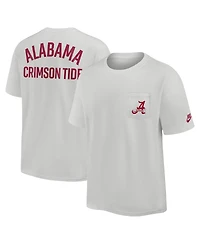Nike Men's Gray Alabama Crimson Tide Legacy 2-Hit Max90 Pocket T-Shirt