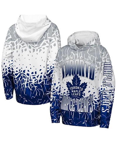 Outerstuff Big Boys and Girls Gray Toronto Maple Leaf's Frozen Frenzy Hoodie