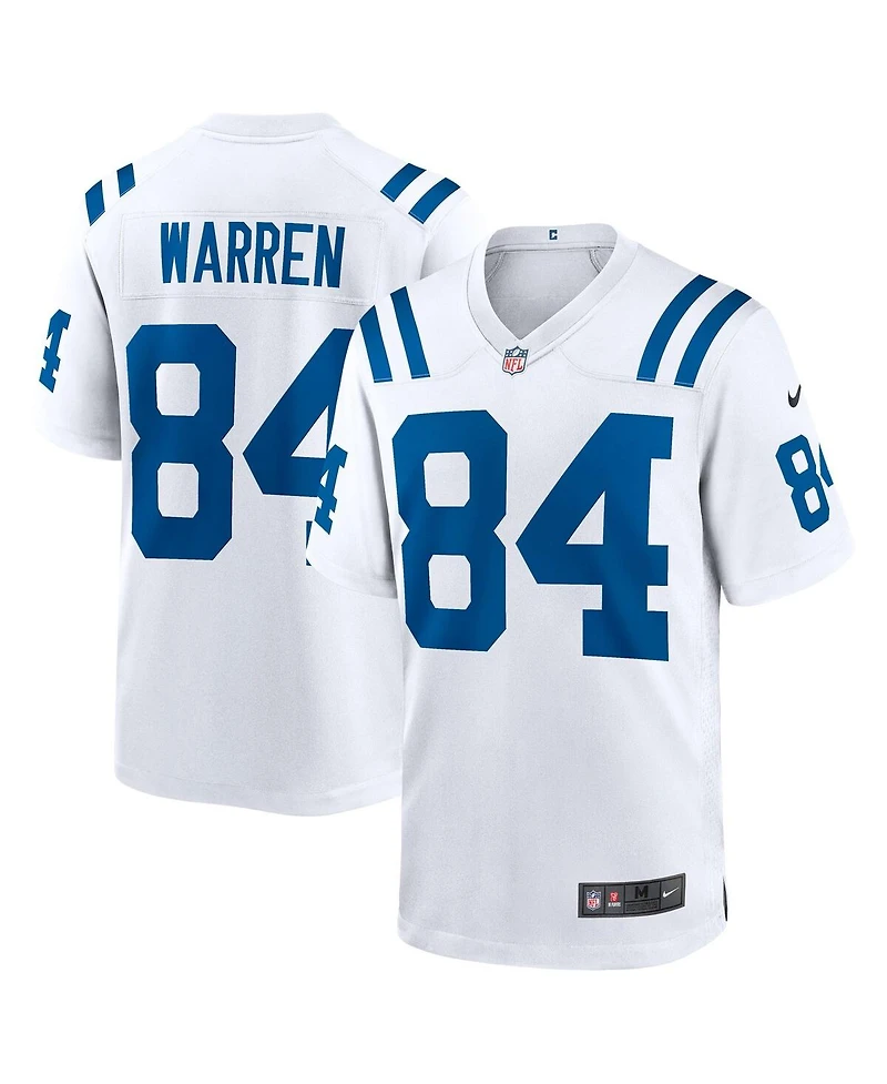 Nike Men's Tyler Warren White Indianapolis Colts Game Jersey