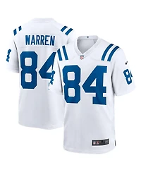 Nike Men's Tyler Warren White Indianapolis Colts Game Jersey