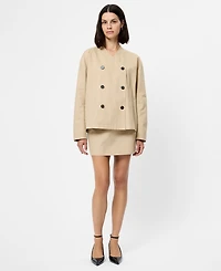 French Connection Women's Double Breasted Jacket