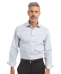 Nick Graham Men's Connected Square Modern Fit Shirt