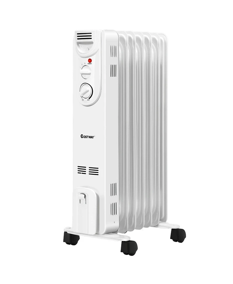 Sugift 1500W Electric Space Heater with 3 Heat Settings and Safe Protection