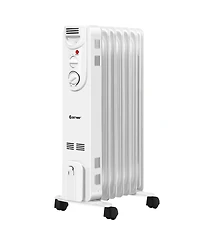 Sugift 1500W Electric Space Heater with 3 Heat Settings and Safe Protection