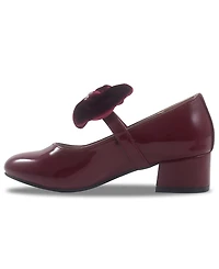 Sam & Libby Little and Big Girls' Bianca Lily Bow Dress Shoe