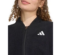 adidas Women's Full Zip Loose Fit Jacket