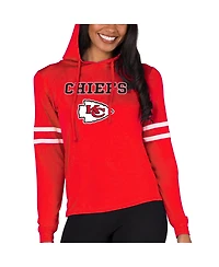 Concepts Sport Women's Red Kansas City Chiefs Marathon Lightweight Lounge Pullover Hoodie