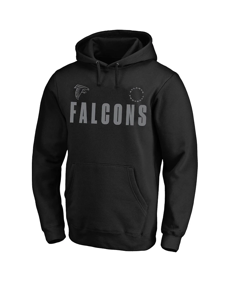 Fanatics Men's Black Atlanta Falcons Big Tall Chip Shot Hoodie