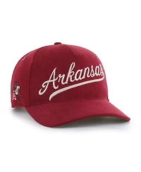 '47 Brand Men's and Women's Cardinal Arkansas Razorbacks Collections Golden Age Corduroy Hitch Adjustable Hat