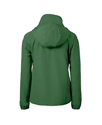 Cutter & Buck Women's Hunter Green Notre Dame Fighting Irish Play Like A Champion Today Charter Eco Full-Zip Jacket