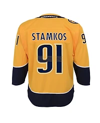 Outerstuff Big Boys and Girls Steven Stamkos Gold Nashville Predators Home Premier Player Jersey