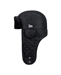 New Era Men's Black Dallas Cowboys Quilted Trapper Hat
