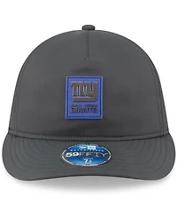 New Era Men's Charcoal York Giants 2025 Sideline Cold Weather Retro Crown 59FIFTY Fitted Hat