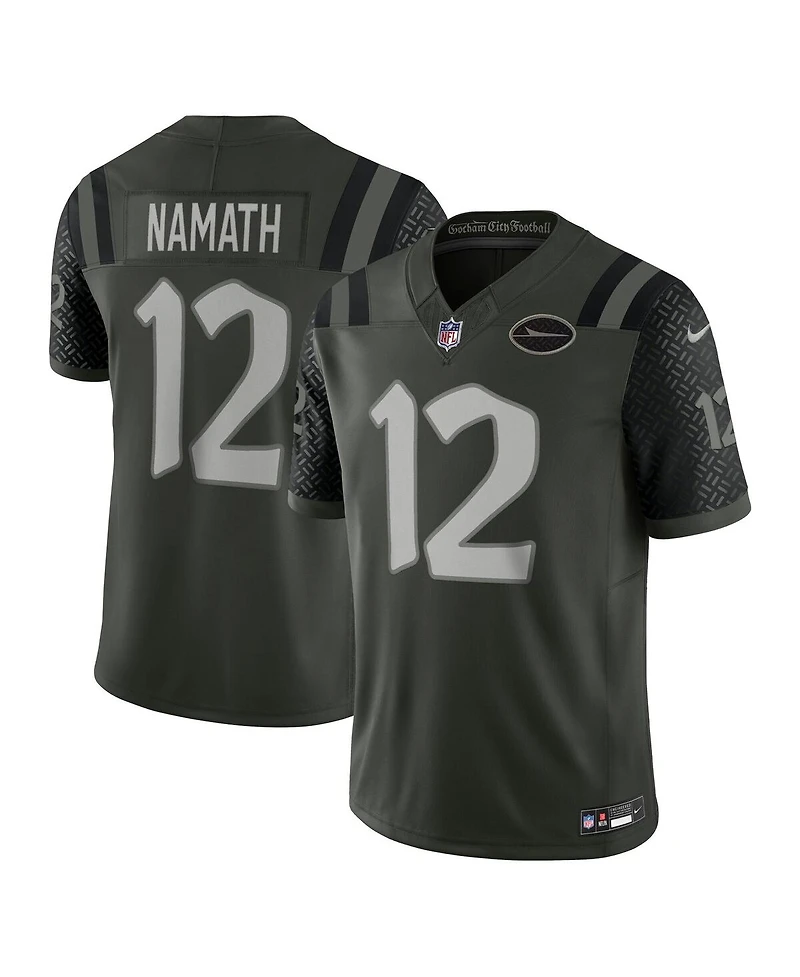 Nike Men's Joe Namath Gotham Green New York Jets 2025 Rivalries Collection Retired Player Limited Jersey
