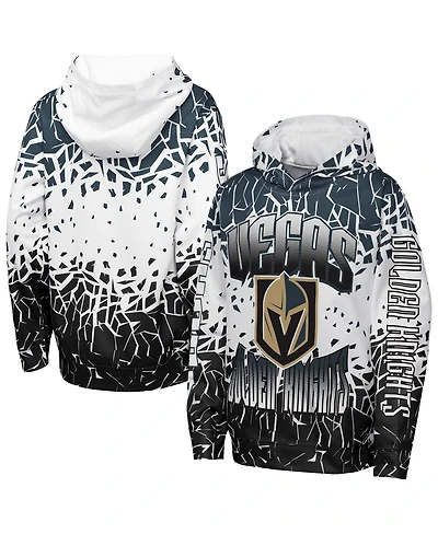 Outerstuff Big Boys and Girls Gray Vegas Golden Knights Frozen Frenzy Hoodie
