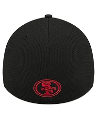New Era Men's Black San Francisco 49ers Scoreboard 39THIRTY Flex Hat