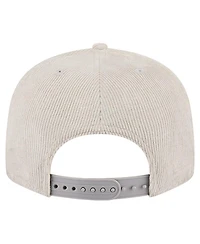 New Era Men's Gray Washington Commanders Cord Rope Corduroy 9FIFTY Snapback Hat