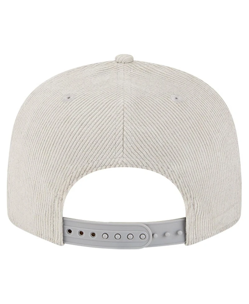 New Era Men's Gray Atlanta Falcons Cord Rope Corduroy 9FIFTY Snapback Hat