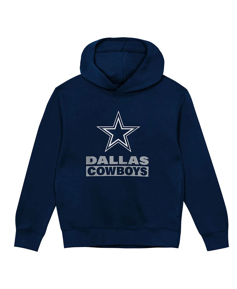Outerstuff Preschool Navy Dallas Cowboys Back to Basics Hoodie