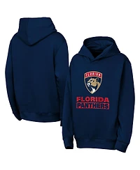 Outerstuff Big Boys and Girls Navy Florida Panthers Back to Basics Hoodie