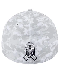 New Era Men's White San Francisco 49ers 2025 Salute to Service Digital Camo Fan Pack 39THIRTY Flex Hat