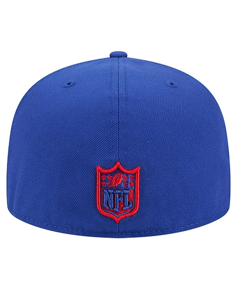 New Era Men's Royal Buffalo Bills Group Chat 59FIFTY Fitted Hat