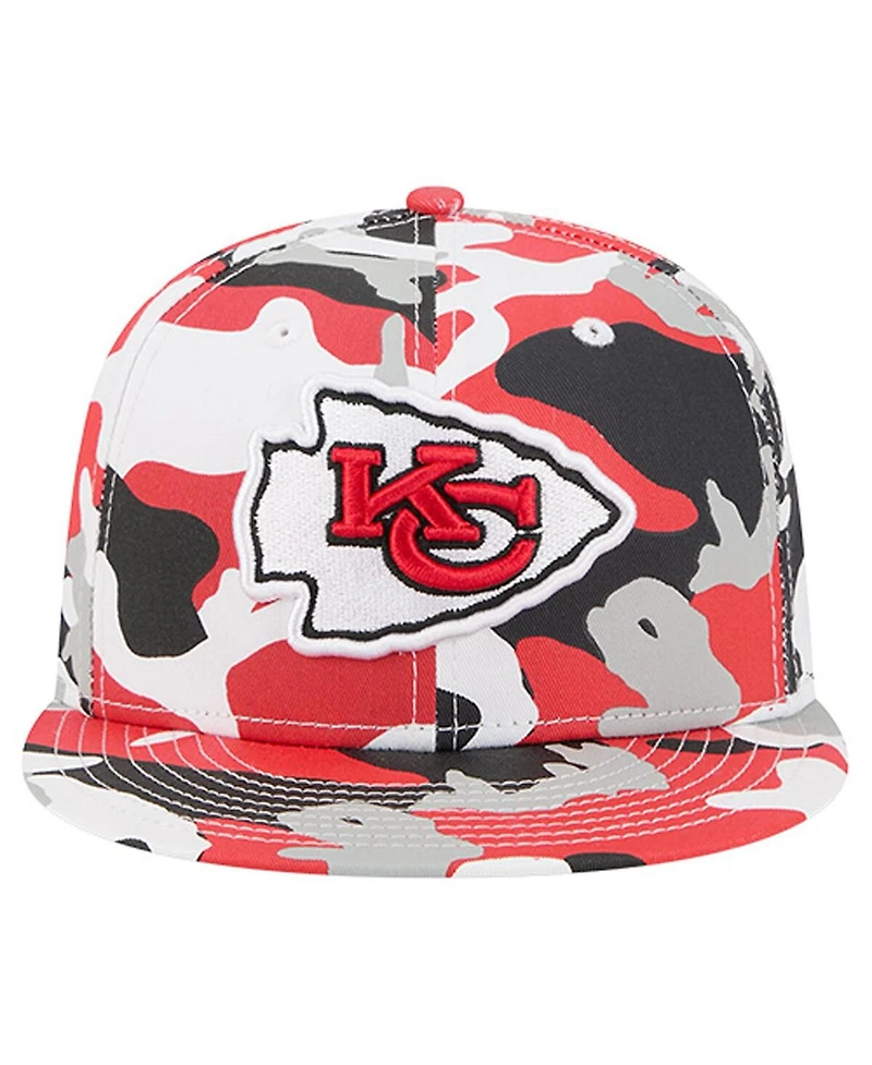 New Era Men's Red/Black Kansas City Chiefs 59FIFTY Fitted Hat