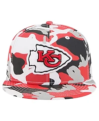 New Era Men's Red/Black Kansas City Chiefs 59FIFTY Fitted Hat