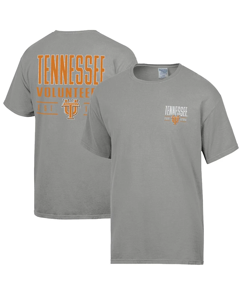 Comfortwash Men's Gray Tennessee Volunteers Big Name T-Shirt