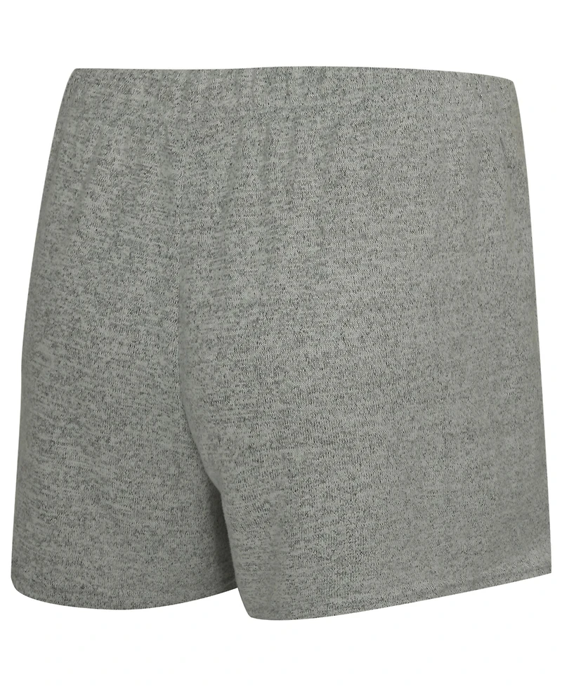 Concepts Sport Women's 3-Piece Gray Clemson Tigers Rigor Tank, Short and Robe Set