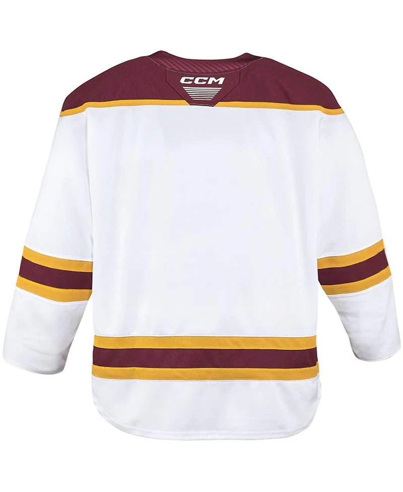 Ccm Men's White Minnesota Golden Gophers Away Replica Hockey Jersey