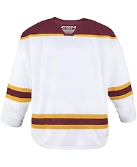 Ccm Men's White Minnesota Golden Gophers Away Replica Hockey Jersey
