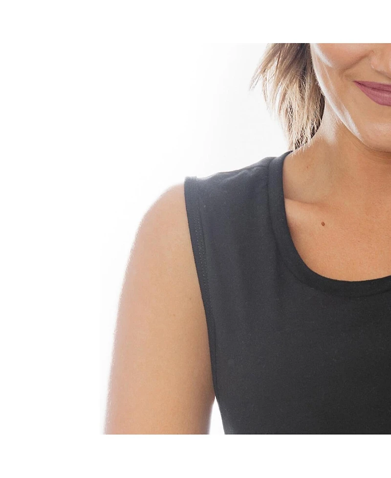 Gameday Couture Women's Black Denver Broncos Baby You're A Star Racerback Scoop Neck Tapered Tank Top