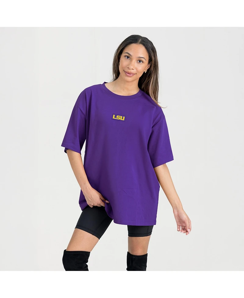 Gameday Couture Women's Purple Lsu Tigers Oversized Back at Ya T-Shirt