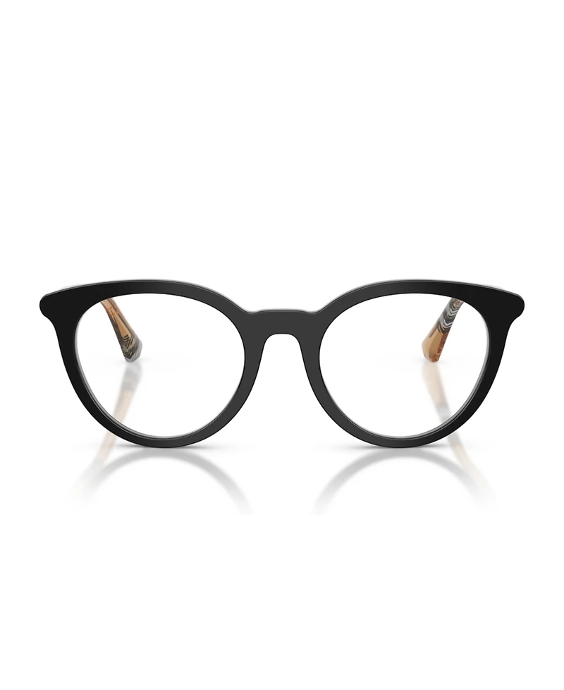 Burberry Women's Round Eyeglasses