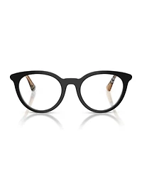 Burberry Women's Round Eyeglasses